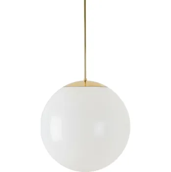 OSMONT ISI64104 ISIS P3 PM HP závěsné plastové svítidlo mosaz leštěná / bílá IP40 3000 K 52W LED DALI