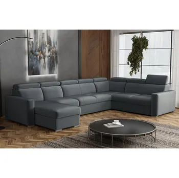 Sedací souprava Falco Sedací souprava Petrit U1 levá Paros tmavě šedá