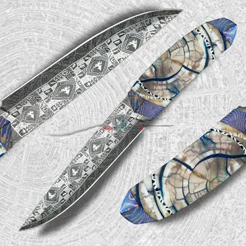 Kuchyňský nůž nůž lovecký Dellinger EVIL DRAGON Laminated Nr. 1