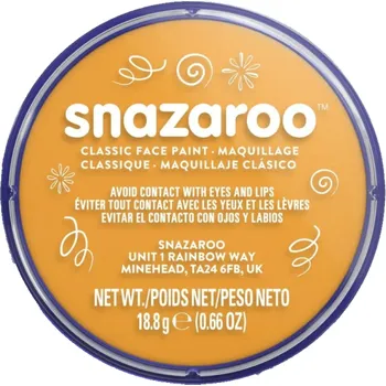 Speciální výtvarná barva Barva na obličej Snazaroo - oranžová - 18 ml - 244