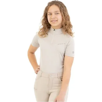 Chlapecké tričko Dětské jezdecké tričko BR Eevolv chateau grey (152)