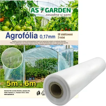 Příslušenství pro skleník AS Garden Agrofólie 0,17 mm/5x6 m
