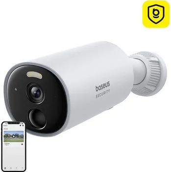 Bezpečnostní kamera Venkovní kamera Baseus Security B1 2K bílá (S0SV002130)