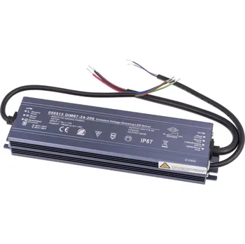 Stavebniny T-LED s.r.o. Stmívatelný napěťový zdroj DIM67 24V 200W Varianta: Stmívatelný napěťový zdroj DIM67 24V 200W