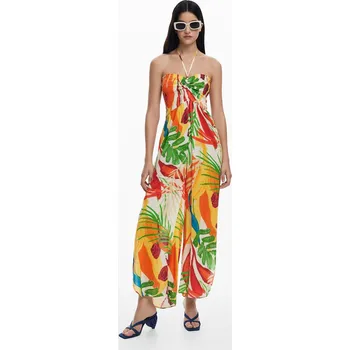 Dámský overall Dámský overal DESIGUAL 25SWMW03 1001 SWIM BAHAMAS JAMPSUIT Velikost: S