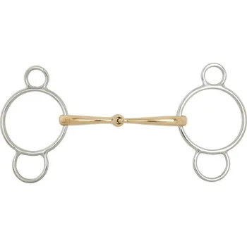Udidlo pro koně Udidlo pessoa BR Soft Contact jednou lomené 135mm/12mm