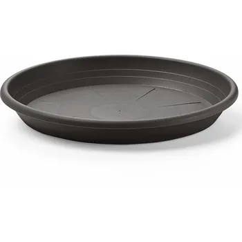 Květináč VECA Miska pod květináč VERONA CILINDRO ¤15cm antracit