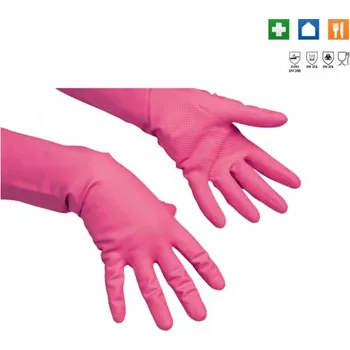 Pracovní oblečení Vileda Professional VILEDA Latexová rukavice multipurpose červené - 1 ks
