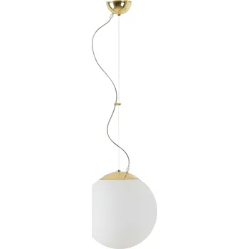 OSMONT ISI70183 ISIS L2 PM-M závěsné plastové svítidlo mosaz leštěná / bílá IP40 3000 K 20W LED