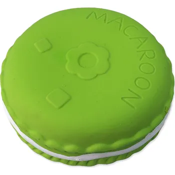 Hračka pro psa Hračka Dog Fantasy Latex makrónka se zvukem zelená 9cm