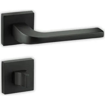 Dveřní kování Cobra Taurus-S Dveřní kování, WC, matné černé C0626HC30