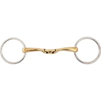 Udidlo pro koně Udidlo stihlo BR Soft Contact dvakrát lomené 145mm/14mm