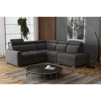 Sedací souprava Falco Sedací souprava Petrit VIII pravá Kronos šedá