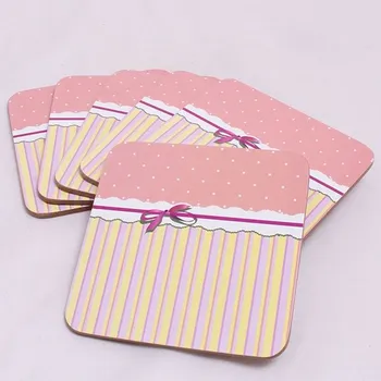 Výtvarná sada Podložka pod šálek - sada 6ks