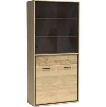 Vinotéka Casarredo Vitrína 4D1S PILETAS M-3 dub hickory