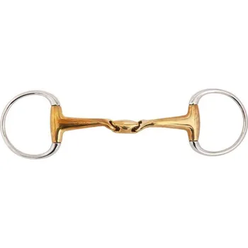 Udidlo pro koně Udidlo oliva BR Soft Contact dvakrát lomené 125mm/16mm