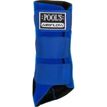 Koňské kamaše Kamaše POOLS Airflow zadní královsky modré