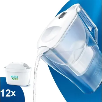 Filtrační konvice Filtrační konvice Brita Aluna Memo bílá + 12 ks Maxtra Plus