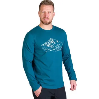 Pánské tričko triko NORTHFINDER Thornton ink blue XL