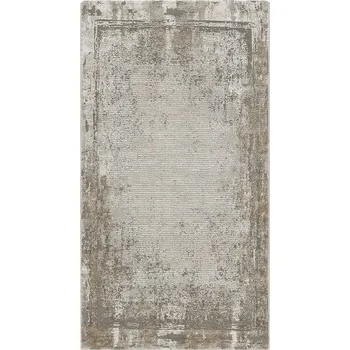 Koberec Breno Kusový koberec OPERA 5807B Grey, 80x150 cm, Vícebarevné/Béžová