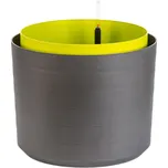 PLASTIA Samozavlažovací velkoobjemový květináč Berberis 55 barva antracit + zelená