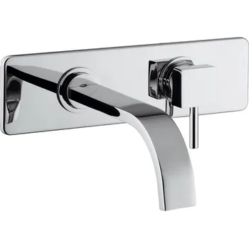 Vodovodní baterie Paffoni LEVEL umyvadlová podomítková baterie, 200mm Barva: Chrom LEA105CR