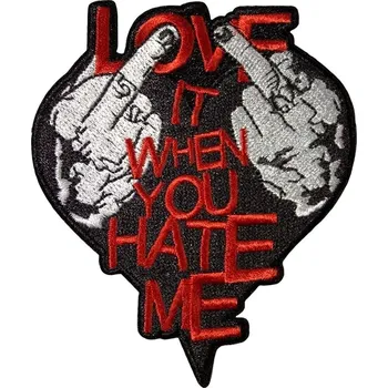 Zahraniční hudba Avril Lavigne Love It When You Hate Me Nažehlovačka