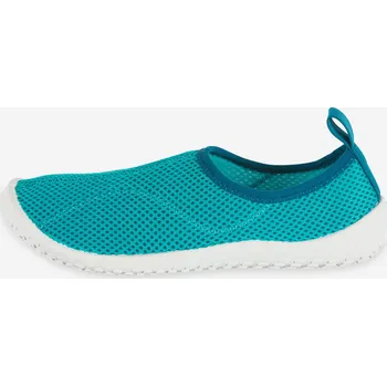 Dětská běžecká obuv DECATHLON Dětské boty do vody Aquashoes 100 34/35 BÍLÁ|MODRÁ|ZELENÁ