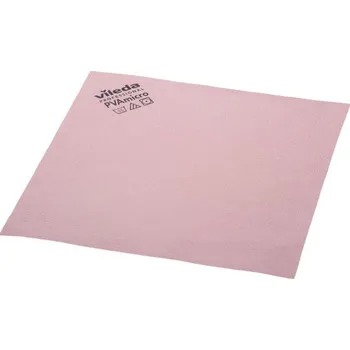 Utěrka Vileda Professional VILEDA Utěrka z mikrovlákna PVAmicro červená, 35 x 38 cm - 5ks