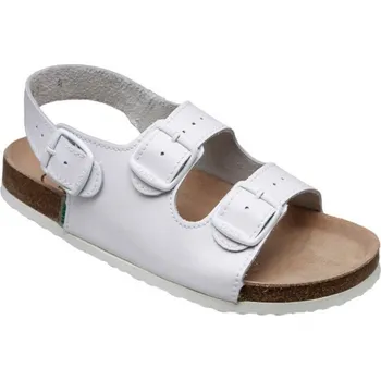 Dámská zdravotní obuv Dámské sandály Santé N/31/10 bílé 39