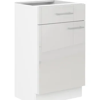 Kuchyňská skříňka Stolarz-Lempert Kuchyňská skříňka Lara White - dolní 50 D 1F 1S PREMIUM BOX