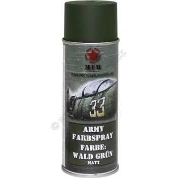 Barva ve spreji ARMY barva matná zelená lesní