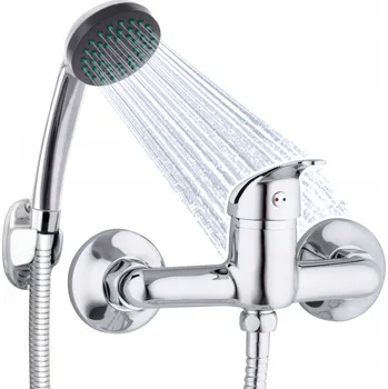 Vodovodní baterie Sprchová baterie Terra Home Premium stříbrná