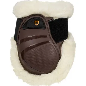 Koňské kamaše Strouhačky EQUESTRO Ruby Young Horse s beránkem hnědé PONY