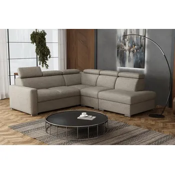 Sedací souprava Falco Sedací souprava Petrit VIII pravá Aragon hnědošedá