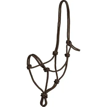 Provazová ohlávka POOLS brown