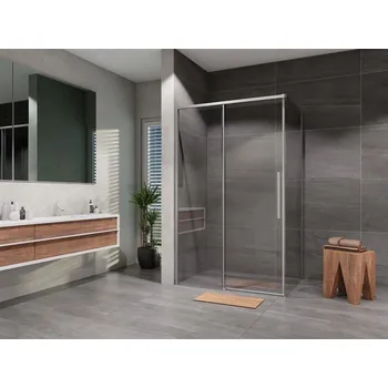 Lansanit - Sprchový kout obdélník posuvný Alvaro 1000x900, chrom, čiré sklo LAN03054/LAN05034