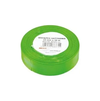Set školních potřeb Wstążka satynowa zielona 25mmx32m (pl, 2000, Plastový obal, Brewis)