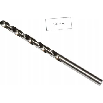 Vrták Vrták do kovu dlouhý 3,1 mm. DIN340. HSS.