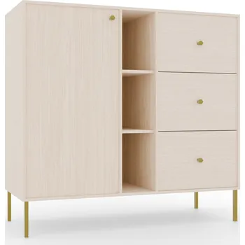 Komoda ADRK Komoda TILI 1D 3S 3P BS 100, písková