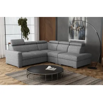 Sedací souprava Falco Sedací souprava Petrit VIII pravá Aragon šedá