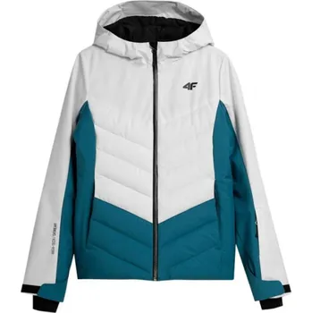 4F Dámská lyžařská bunda H4Z21-KUDN006 White XL