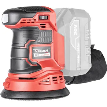 excentrická bruska Akumulátorová excentrická bruska Hahn & Sohn Cedrus OS125Li