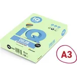 Barevný papír IQ Color A3 - MG28, středně zelený, 160 g/m2, 250 listů
