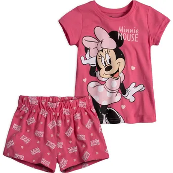 Dívčí pyžamo Dívčí pyžamo DISNEY MINNIE MOUSE růžové Velikost: 128