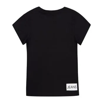 Oblečení a móda Calvin Klein Jeans T-Shirt Institutional IG0IG00380 Černá Slim Fit 10Y
