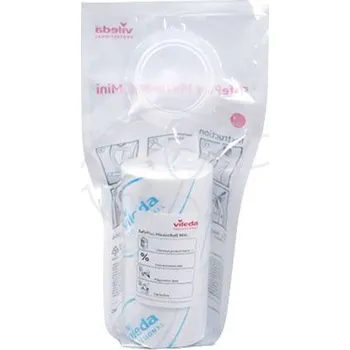 Utěrka Vileda Professional VILEDA Utěrka z mikrovlákna SafePlus Mini modrá 30 ks v roli o rozměru 28 x 30 cm