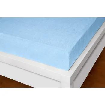 Prostěradlo XHOUSE Froté prostěradlo Exclusive světle modré 220x200 cm