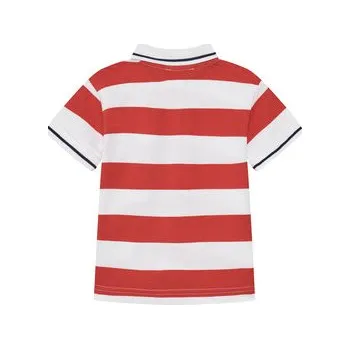 Pánské tričko United Colors Of Benetton Polokošile 39QAG300V Červená Regular Fit 82