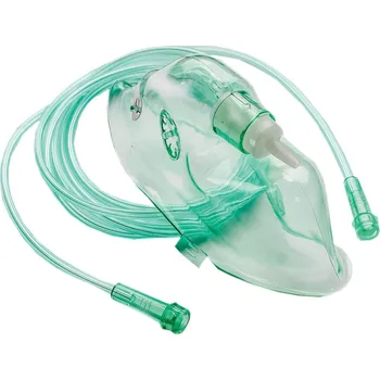 Resuscitační vak ZARYS lnternational Group Kyslíková maska s hadičkou, 210 cm , sterilní Velikost: M